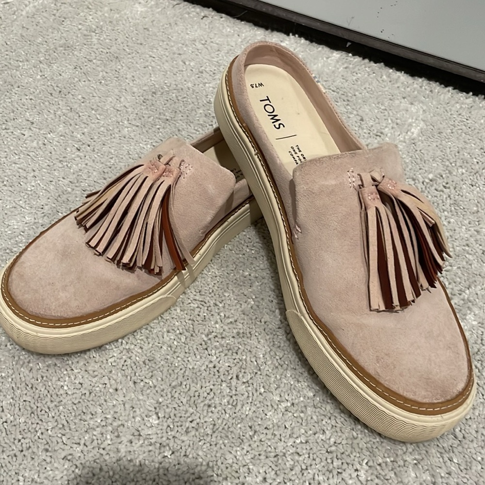 Toms Slides With Tassel - image 2